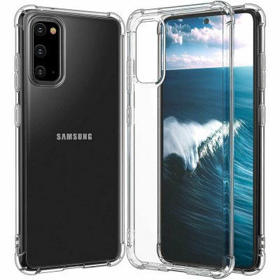 Samsung Galaxy S20 Shockproof Skal TPU Transparent
