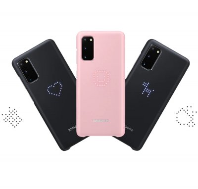samsung galaxy s20 smart led cover skal ikoner