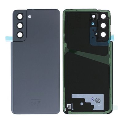 Samsung Galaxy S21 5G SM G991B Baksida Batterilucka Original Grå