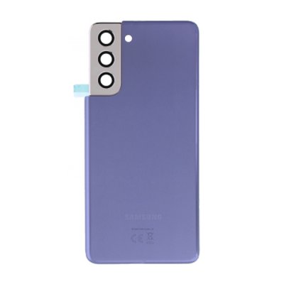 Samsung Galaxy S21 5G SM G991B Baksida Batterilucka Original Violett