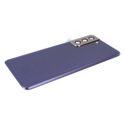 Samsung Galaxy S21 5G SM G991B Baksida Batterilucka Original Violett