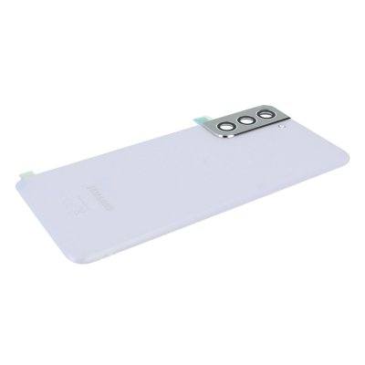 Samsung Galaxy S21 5G SM G991B Baksida Batterilucka Original Vit