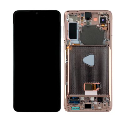 Samsung Galaxy S21 Plus 5G Skärm med LCD Display Original Violett