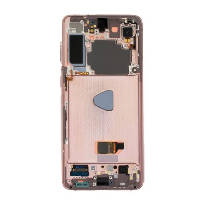 Samsung Galaxy S21 Plus SM G996B Skärm med LCD Display Original Violett