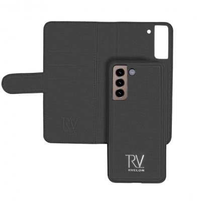 samsung galaxy s21 rv tpu läderfodral skal svart färg