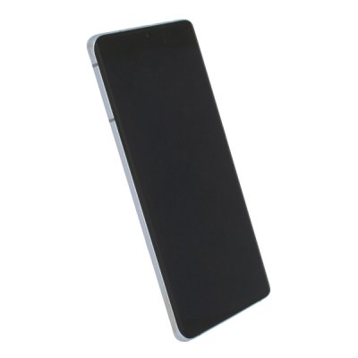 Samsung Galaxy S21 Ultra 5G SM G998 Skärm med LCD Display Original Silver