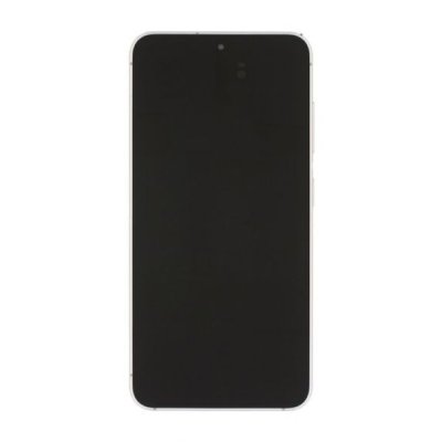 Samsung Galaxy S23 5G SM S911 Skärm med LCD Display Original Kräm vit