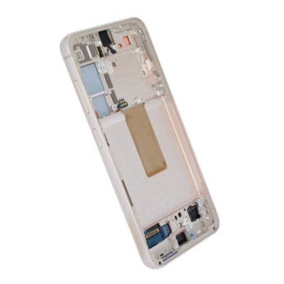 Samsung Galaxy S23 5G SM S911 Skärm med LCD Display Original Kräm vit