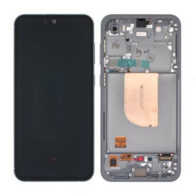 Samsung Galaxy S23 FE Display med LCD Skärm Original Grafit