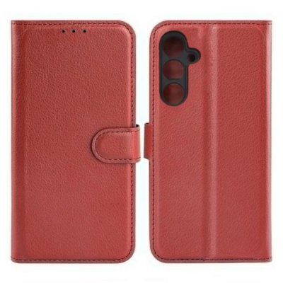 Samsung Galaxy S23 FE Plånboksfodral med Stativ Brun
