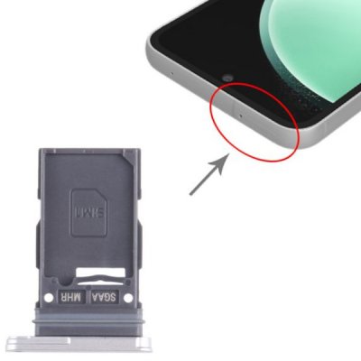 Samsung Galaxy S23 FE Simkortshållare Silver