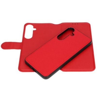 Samsung Galaxy S24 Plånboksfodral Magnet Rvelon Röd