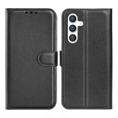 Samsung Galaxy S24 Plånboksfodral med Stativ Svart