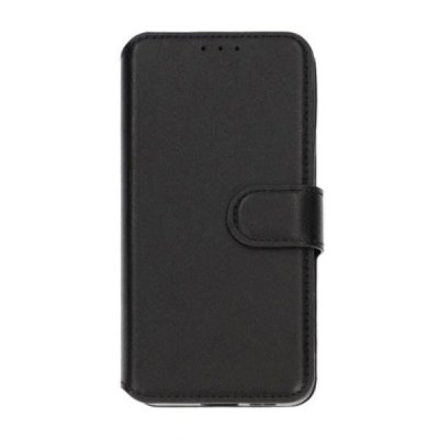 Samsung Galaxy S24 Plus Plånboksfodral Läder Rvelon Svart