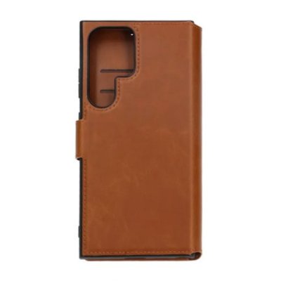 Samsung Galaxy S24 Ultra Plånboksfodral Rvelon Brun