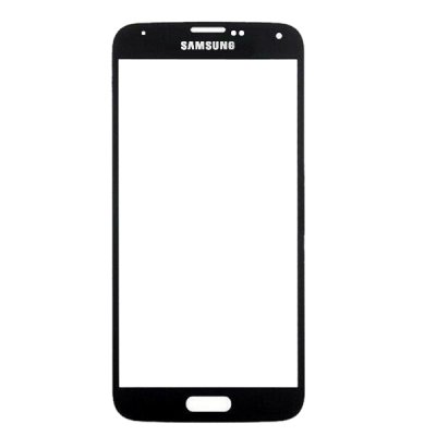 samsung galaxy s5 mini sm-g800 svart glas fram sida framsida black glass