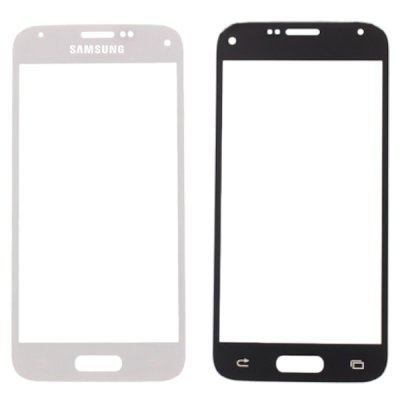 samsung galaxy s5 mini sm-g800 vit glas fram sida framsida white glass