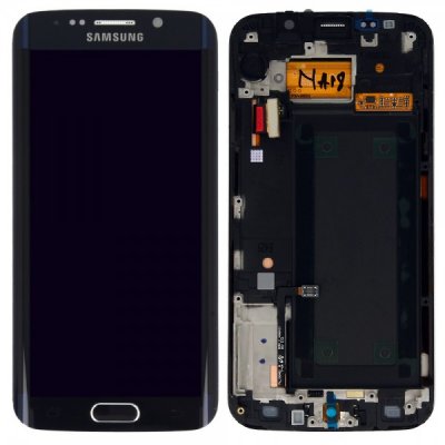 Samsung galaxy S6 Edge Skärm LCD & touch Original Svart
