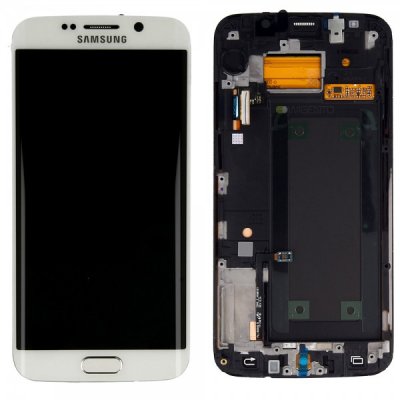Samsung galaxy S6 Edge Skärm LCD & touch Original vit