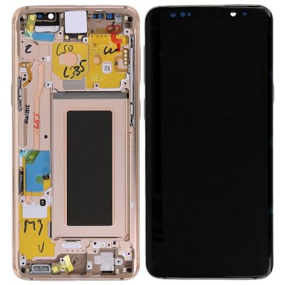 samsung galaxy s9 display sm-g960f rosa guld reservdel