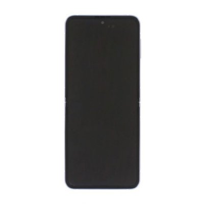 Samsung Galaxy Z Flip 3 5G 2021 Skärm med LCD Display Original Lavendel Lila