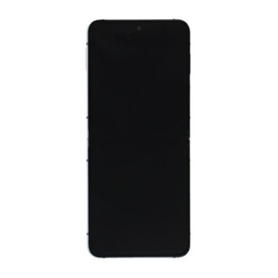 Samsung Galaxy Z Flip 5 Skärm med LCD Display Original Vit