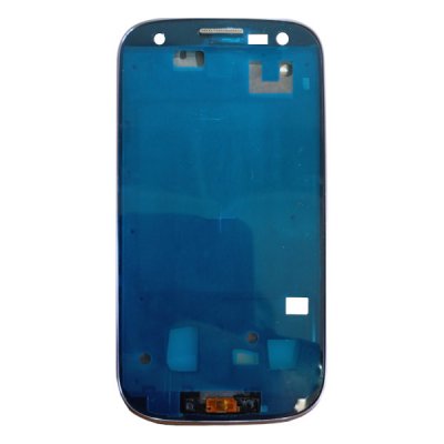 Samsung-I9300-Galaxy-S-III-Metalchassi-Baksida-Reservdel-Svart