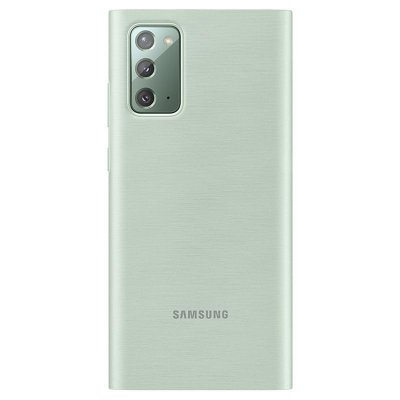 samsung led view cover ef nn980 galaxy note 20 mint grön-2