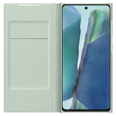 samsung led view cover ef nn980 galaxy note 20 mint grön-3
