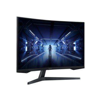 samsung odyssey 27 tum böjd led skärm 2560x1440 wqhd 144hz