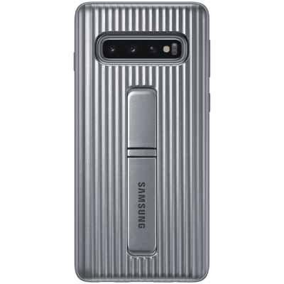 Samsung Galaxy S10 Protective Standing Cover Silver EF-RG973CSEGWW