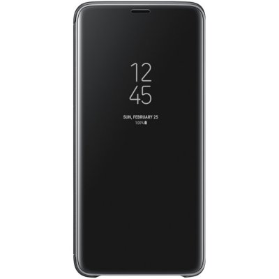 Samsung Galaxy S9 Plus Clear View fodral Svart EF-ZG965CBEGWW