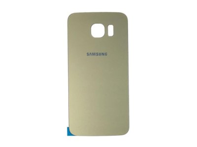 Samsung Galaxy S6 Edge+ baksida batterilucka glas guld