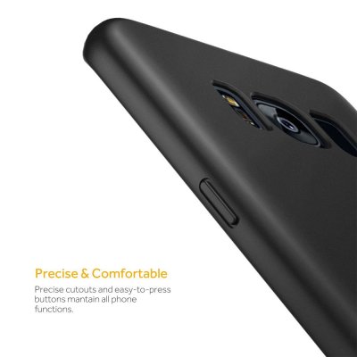 Mjukt TPU-Silikon skal till Samsung Galaxy S8 - Svart