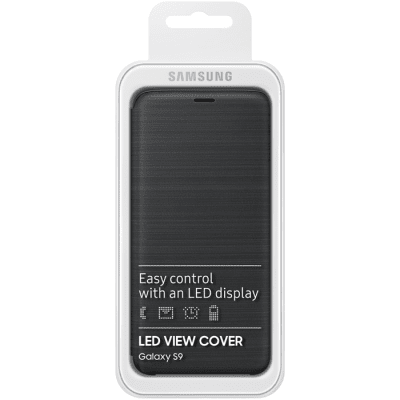 SAMSUNG LED VIEW COVER GALAXY S9 BLACK EF-NG960PBEGWW