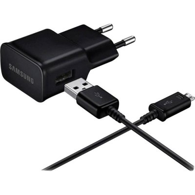 Samsung Travel Charger Micro USB EP-TA12EBEUGWW - Svart