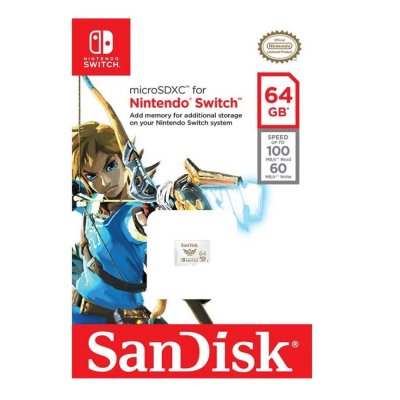 Sandisk microSDXC Nintendo Switch 64GB