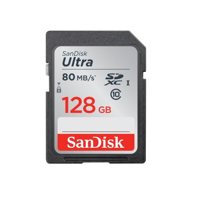 SanDisk Ultra SDXC 128GB 80mb/s