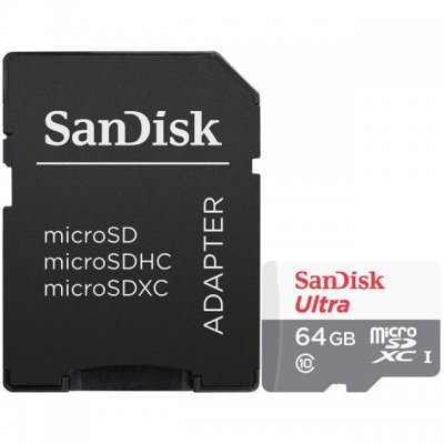 SanDisk Ultra microSDXC Class 10 UHS-I 80MB/s 64GB
