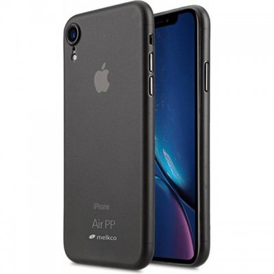 Melkco Air PP Skal iPhone XR Transparent Svart