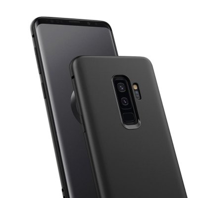 Silikon skal till Samsung Galaxy S9 plus - Svart