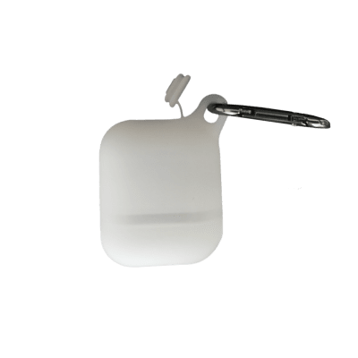 airpod vattentät silikon behållare skydd vit