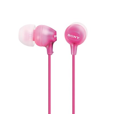 Sony Comfortable Fit In-Ear Stereo Headphones rosa