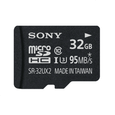Sony microSDHC 32GB Class 10 UHS-I 3 95MB/s + adapter
