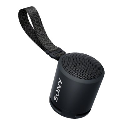 Sony srs-xb13 bluetooth-högtalare som är vattentät.