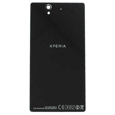 Sony Xperia Z Baksida Svart Original med Tjep