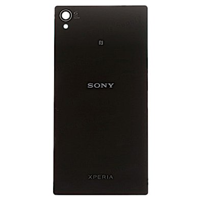 Sony Xperia Z1 Baksida Svart Original med Tejp
