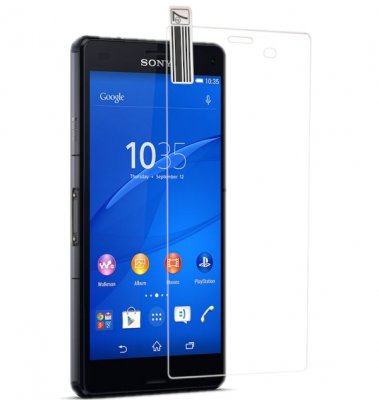 Sony Xperia Z3 9h hardat glas skarmskydd