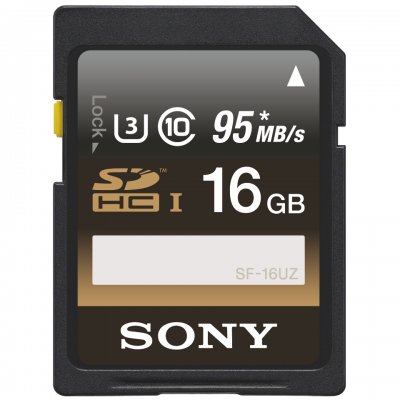Sony SDHC Class 10 UHS-I Class 3 95MB/s 16GB