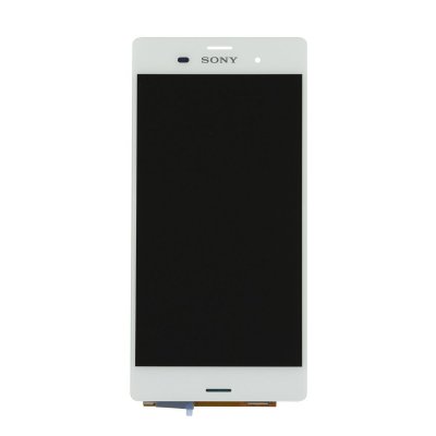 Sony Xperia Z3 LCD Display & Touch Skärm Vit